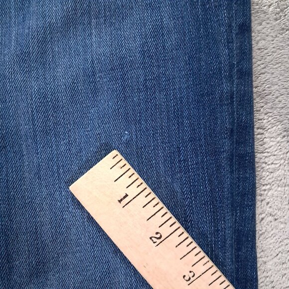BKE Harper Bootcut Jean Women 33x30.5, Tag 30x31.5 Blue Stretch Thick Stitch - Picture 9 of 15